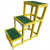 玻璃钢绝缘凳电工高低凳绝缘梯凳绝缘配电室移动平台梯单双两三凳 双层80*60*50