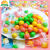 食芳溢彩虹西瓜泡泡糖休闲怀旧零食儿童混合水果糖果独立包装 E-西瓜泡泡糖 100颗/300g箱装