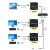 迈拓维矩 HDMI kvm光端机USB 单模SC光纤20公里KM高清延长器1080P MT-HK020 20公里 接收器+发射器  CC