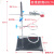 滴定管支架 标准大号铁架台实验支架高40/50/60/80cm厘米加厚国标全套不锈钢方座支架化学 标准铁架台35cm全套