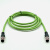 兼容海康USB3.0工业相数据线MV-ACU3-MBMs-AM-ST连接线带锁3M5M RJ45-M12 D型弯头 标准柔性线 12m