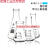 适用锥形瓶 三角烧瓶50ml100ml250ml500ml广口直口烧瓶化学实验室 广口三角烧瓶50ml