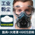 代尔塔（DELTAPLUS）防尘口罩防工业粉尘面罩呼吸全脸防护罩面具收割机打磨过滤棉装修 高效过滤防尘面具+大眼罩+20片
