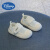 迪士尼（Disney）学步鞋春季儿童鞋女宝宝鞋子软底防滑婴幼儿鞋男童2024透气机能鞋 米白 19码内长14厘米