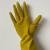 杀鱼手套水产专用手套1防滑乳胶手套防滑防水加厚家务使用清洁约巢 黄色加厚乳胶中号 十双