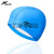 耐声新版柔软款耳背式一体机通用人工耳蜗游泳防水套 大童 成人游泳帽蓝色