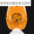 大团小圆太阳能带风扇的安全帽子夏季空调制冷工地安全帽充电风扇帽降温男 简版黄色充电款01LY4200