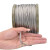 卧虎藏龙 304不锈钢透明包塑钢丝绳 涂塑钢丝绳带皮PVC钢丝绳包胶绳 2.5mm/7*7/304包塑 