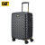 CAT618卡特皮勒拉杆箱旅行箱行李箱工业风耐磨时尚潮牌密码锁男83552 黄色 1英寸 24寸