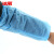 冰禹 一次性加厚无纺布袖套 清洁防护防尘套袖 蓝色（500只）BYC-391