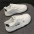 ORZUV品牌小白鞋女2024新韩版感百搭厚底板鞋休闲运动鞋子女 卡其色 36