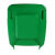 垃圾桶盖子户外大号室外塑料垃圾桶配件120L240升环卫方形盖 30L盖子 默认绿色