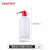 LABSHARK 洗瓶塑料实验室冲洗瓶弯头边管洗瓶吹气瓶白头红头500mL 【PE红头】500mL 1个