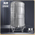 适用于不锈钢304卧式水箱储水桶加厚楼顶厨房蓄水罐大容量吨桶 5吨立式升级特厚1.0mm(送梯