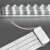 佛山照明(FSL)LED灯板灯盘吸顶灯商用卧室灯大厅灯改造板 内装式长条光源模组一拖四 一拖四 50W三段调色（520mm）