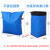 适用于快递打包袋淋膜中转袋物流集包超大号编织袋防水大容量衣物 墨绿方底束口袋5045110cm
