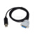 USB转DB15针/孔 适用蠕动泵注射泵 RS232 485串口通讯线 DB15针 RS485协议 1.8m
