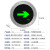 地面疏散指示灯应急嵌入式埋地安全出口圆形方行诱导防消防地标灯 冲量款-24.5CM-双向
