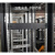 黑色1U机柜盲板背板 网络机柜白色挡板2U3U4U盖板机柜配件 2U免安装挡板黑色 0x0x0cm