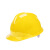 佳护安全帽工地国标男加厚abs防砸领导施工头盔劳保建筑工程定制印字 V型ABS加厚-一指键：黄色