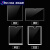 亚克力卡槽 定制插盒插槽宣传展示牌 透明照片资料盒5个装 A6寸双层横款