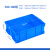 宫胜塑料周转箱 零件物料盒 收纳整理配件箱 胶筐长方形盒子 不带盖LH-X500-180