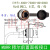 MSDD228面板式金属网口母座穿墙连接器RJ45以太网转接头网线对接 4000-73000-0010000 穆尔MURR