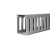 RCCN开口式PVC线槽VDR-F型灰色环保阻燃线槽20MM高-40MM高工业理线槽电线线槽 两米起售 VDR3535F