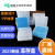 适用于塑料冻存盒24 36 81格100格离心管盒1.8ml冻存管盒子样品管 81格翻盖/黄色中片