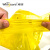 威佳黄色医疗垃圾袋50只30L医院诊所用医废平口垃圾袋 60*70cm3丝