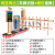 车牌识别一体机停车场道闸车辆智能自动收费小区门禁起落栏杆 【豪华款】进出共用通道-栅栏杆