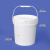 密封塑料桶食品级加厚工业用涂料油漆桶乳胶漆桶空桶5L10公斤20升 30L白色加厚款