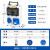 工地配电箱塑料工业插座箱户外箱防水手提移动检修箱电源箱  魏航 APZ-2