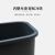 适用于无盖长方形大容量垃圾桶家用超大厨房户外卫生桶餐饮大号商 20L正方桶带手提带盖