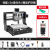 CNC雕刻机小型迷你数控激光二合一便携式打标机diy木板切割机 1610p+3w激光头+护目镜