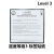 ic托盘ESD标签注意事项MSL湿度等级CAUTIO警示标示贴tray盘 C款（1010cm）黑色1等级