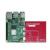 树莓派4代B型 RaspberryPi4 4B 8GB 开发板编程AI入门套件 Python D单板+黑色外壳+电源+microHDMI 2G