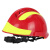 融测F2头盔抢险救援头盔消防员头帽新式韩式欧式防护地震应急蓝天救援 护目镜