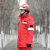 久臻 YSF232 冬季应急救援棉服 消防搜救反光衣 防水透气应急棉上衣 红色(单上衣) 2XL 