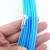 冰禹 穿线器 电工拉线引线拽线器钢丝网线串线管暗线暗管穿引器 蓝色50米(包胶)+束线器2个 BYP-525