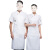 比鹤迖 BHD-3005 夏季薄款透气厨师工作服 短袖[白色]3XL 1件
