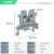 导轨式uk2.5b接线端子排UK3N5N6N10N双层ST电压保险PT接地URTK/6S PT2.5直插式1片