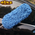 洗车擦车器伸缩刷车清洁除尘扫灰用品拖布 蓝色升级大刷可伸缩+小刷