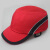 久匀 防撞棒球式安全帽 可定制透气轻型 防砸内衬工作布安全帽 红色流线款安全帽 L(58-60cm)
