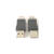 星舵KINSUN系列MSDD01-M金属屏蔽USB转接头FUZUKI富崎MSDD90736转 MSDD90736-1 A型USB 扁口公