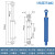 双向液压油缸5T吨小微型手电动一体泵站伸缩63缸径液压缸大全 缸径63外径73杆径35行程300