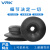 威尔克VRK PJG系列双层风琴真空吸盘气动机械手配件丁晴橡胶吸嘴硅橡胶黑色白色吸盘 PJG-10-SE 硅胶 