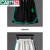 卡帝乐鳄鱼华夫格冰丝短袖t恤男时尚运动套装夏季休闲短裤短袖两件套装 黑绿色套装 M