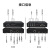 非压缩4K1路2路HDMI网线延长器USB2.0独立音频RS232转网线传输 2路HDMI  1对