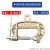 定制适用焊机专用地线夹搭铁线夹子焊机接地夹鳄鱼夹重型g型夹 500A EB500-铁杆